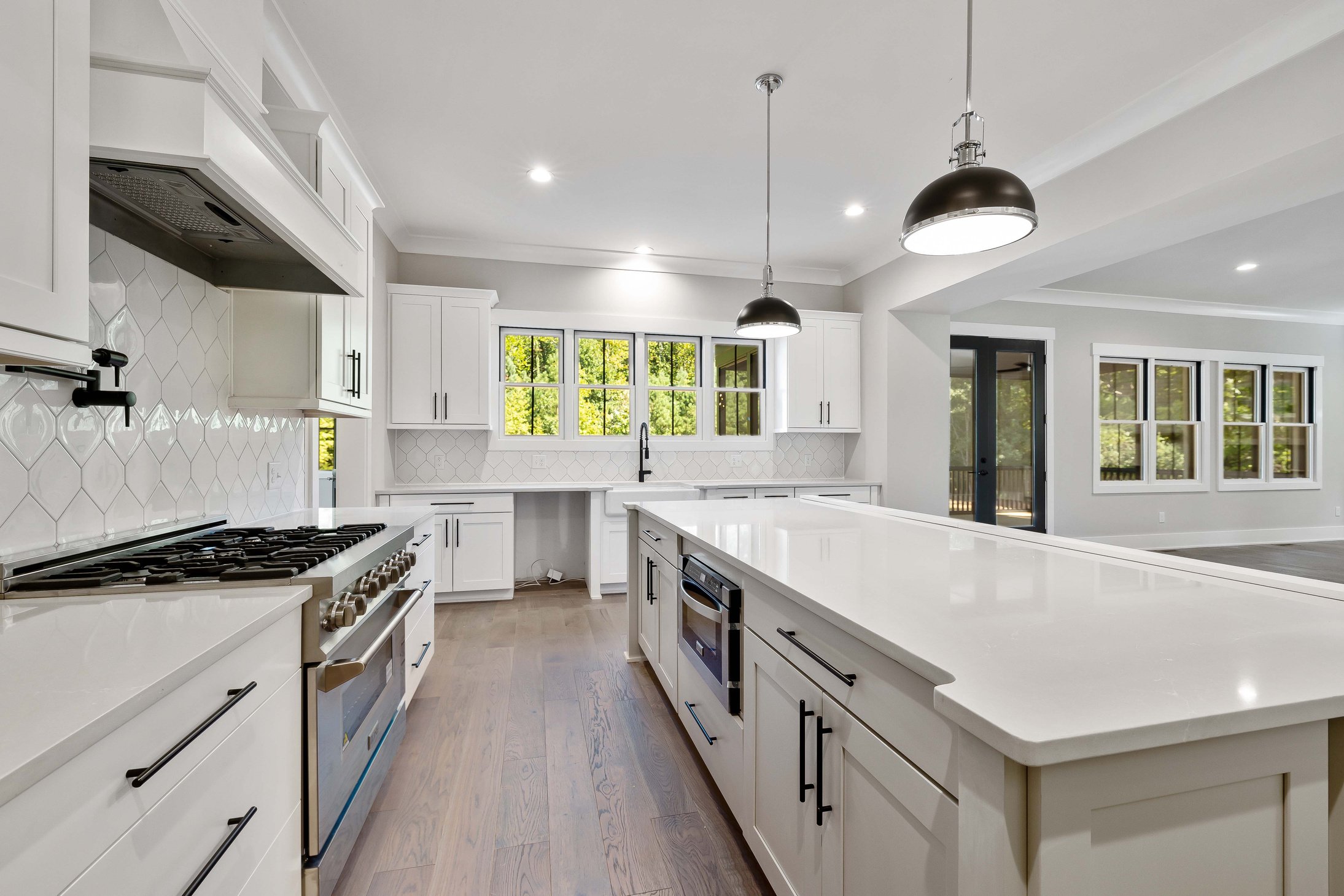 Interior Design of a Kitchen Area