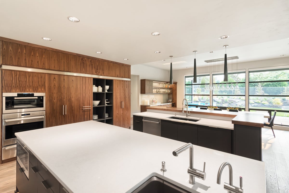 Kitchen Interior  in New Luxury Home